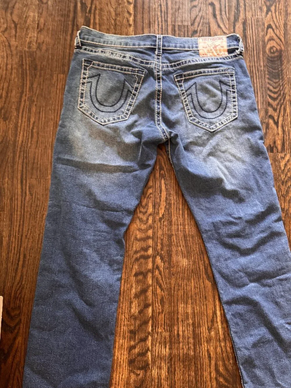 True Religion Ricky Relaxed Straight Jeans Men's Denim size 36 Y2K